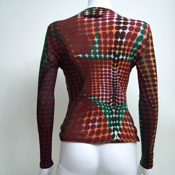 Jean Paul Gaultier Cyber Dot Top - Picture 5 of 5
